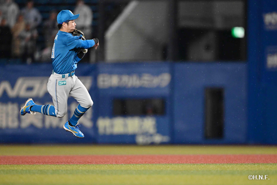 5回裏、奈良間選手