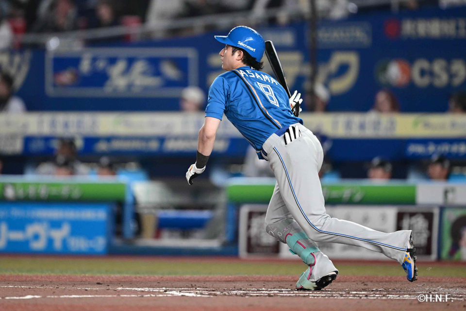 9回表、淺間選手03