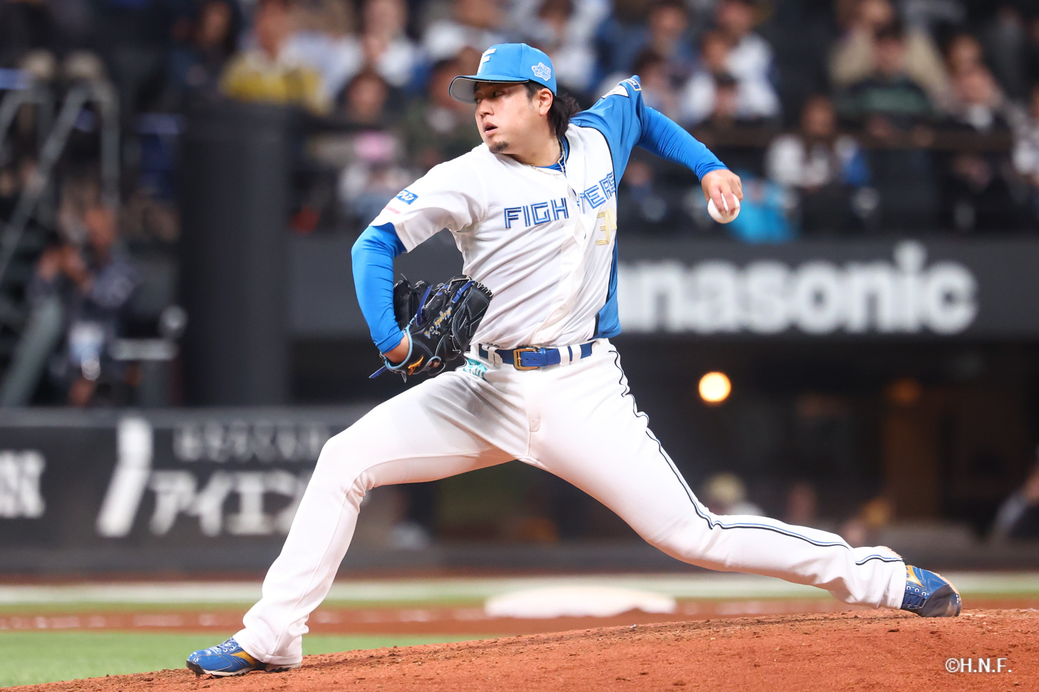 8回表、堀投手01