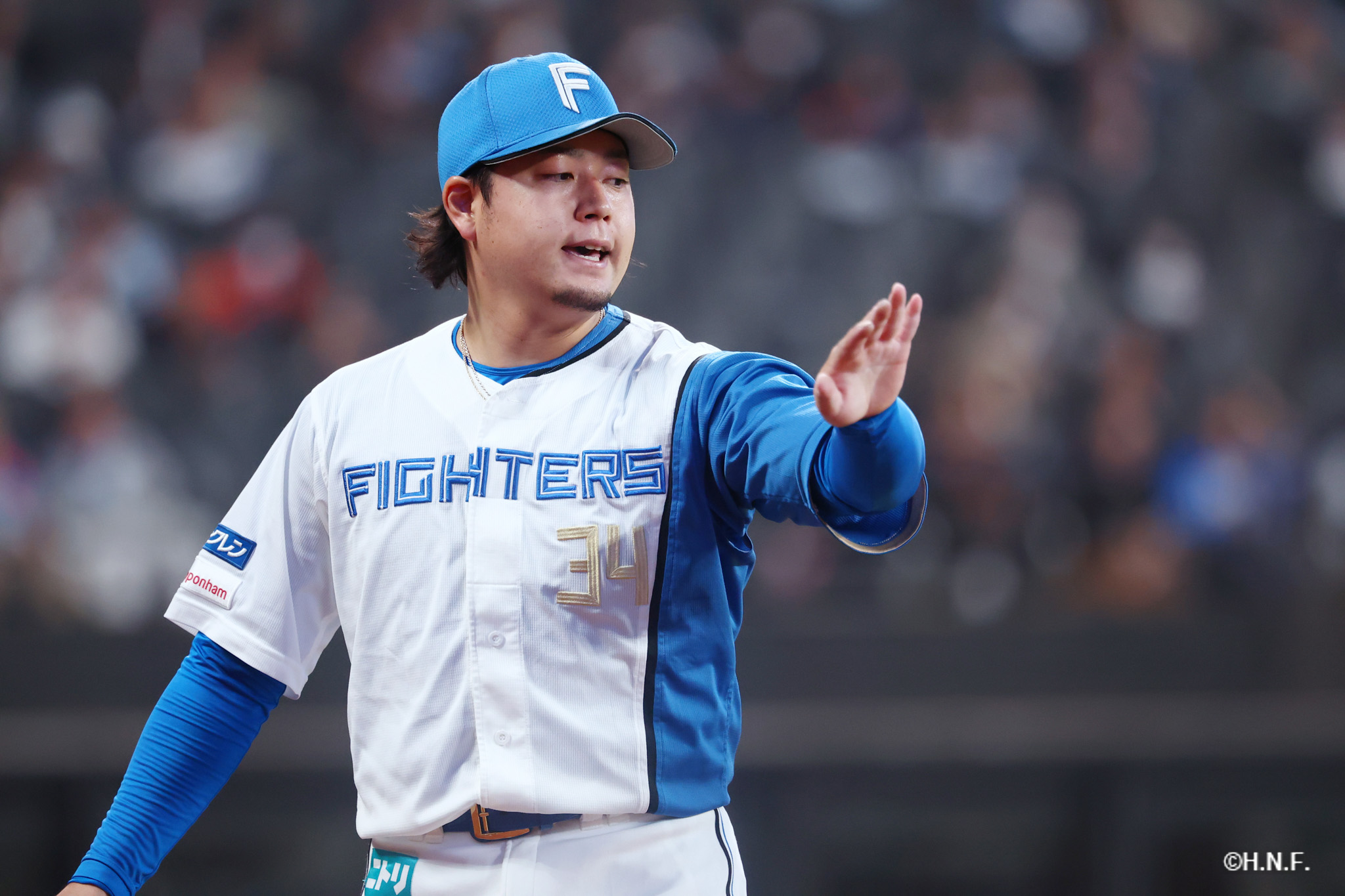8回表、堀投手02