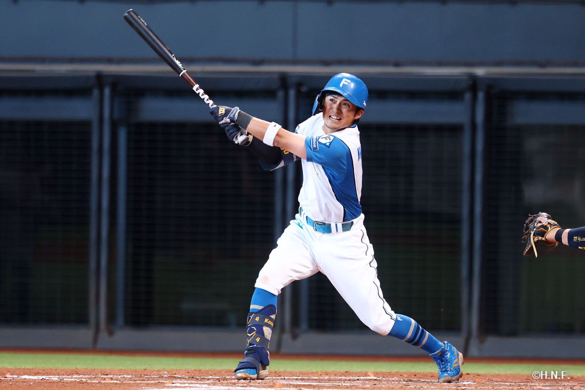 3回裏、上川畑選手01