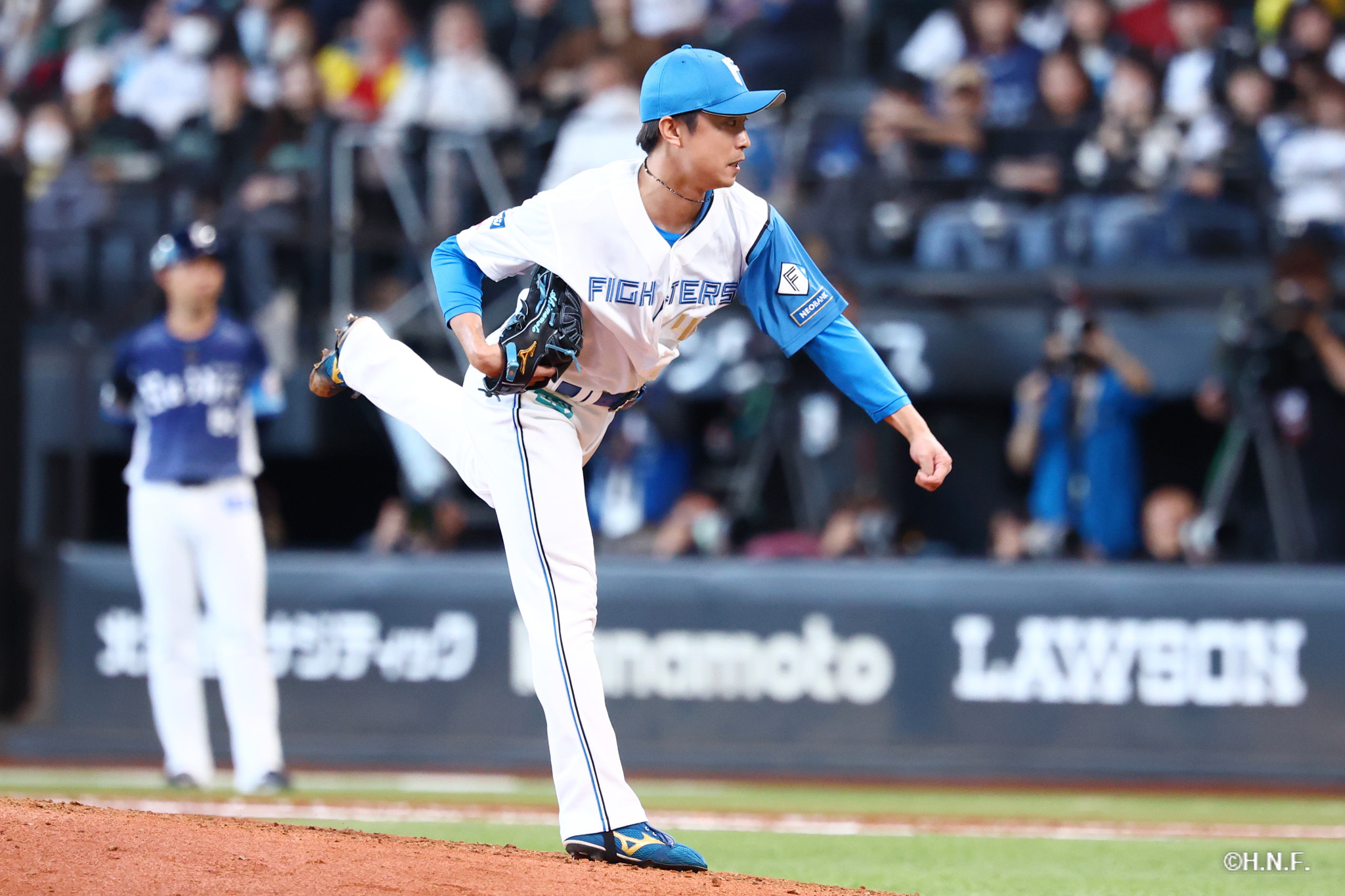 6回表、島本投手