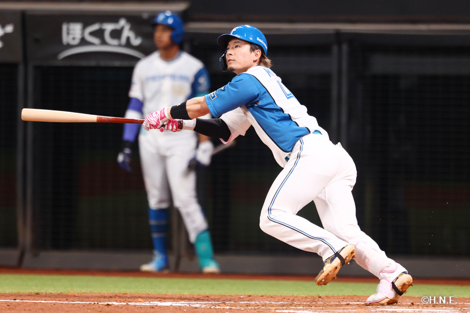 2回裏、水野選手