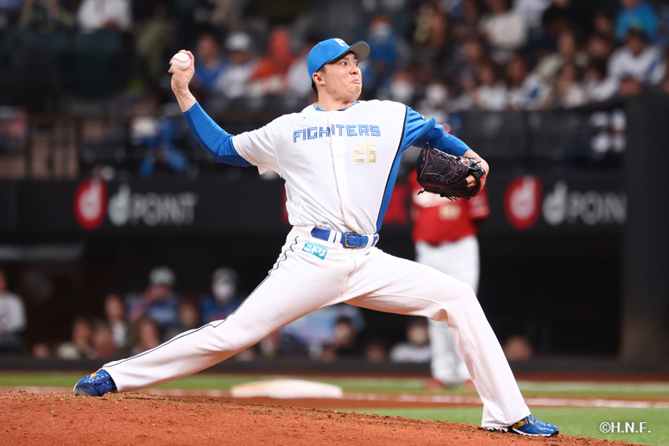 7回表、田中正義投手