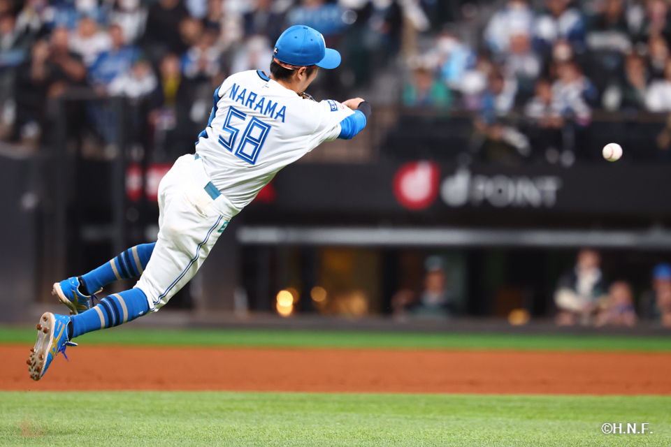 9回表、奈良間選手