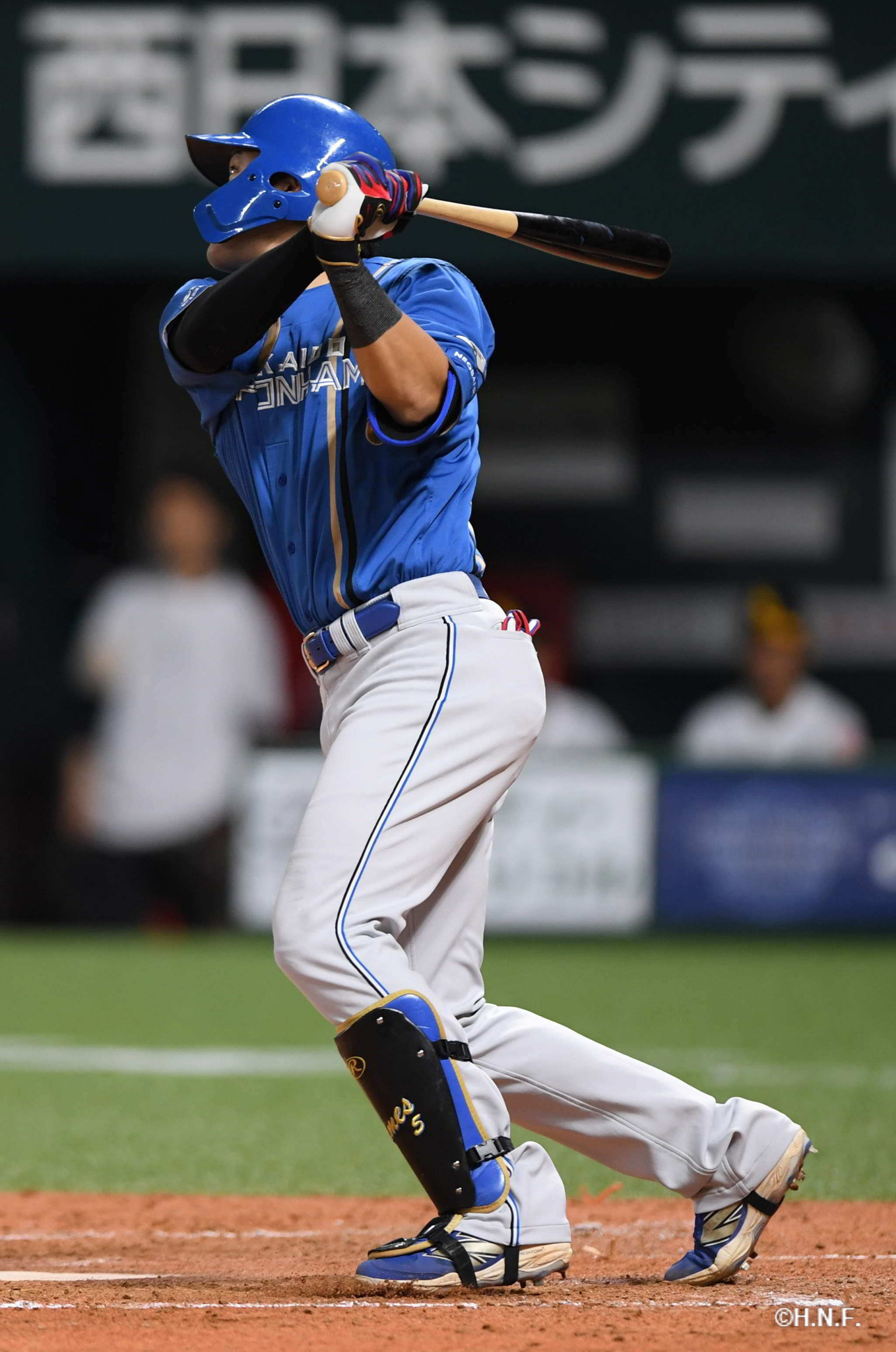 5回表、野村選手01