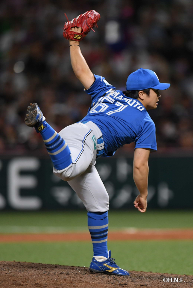 4回裏、山本投手