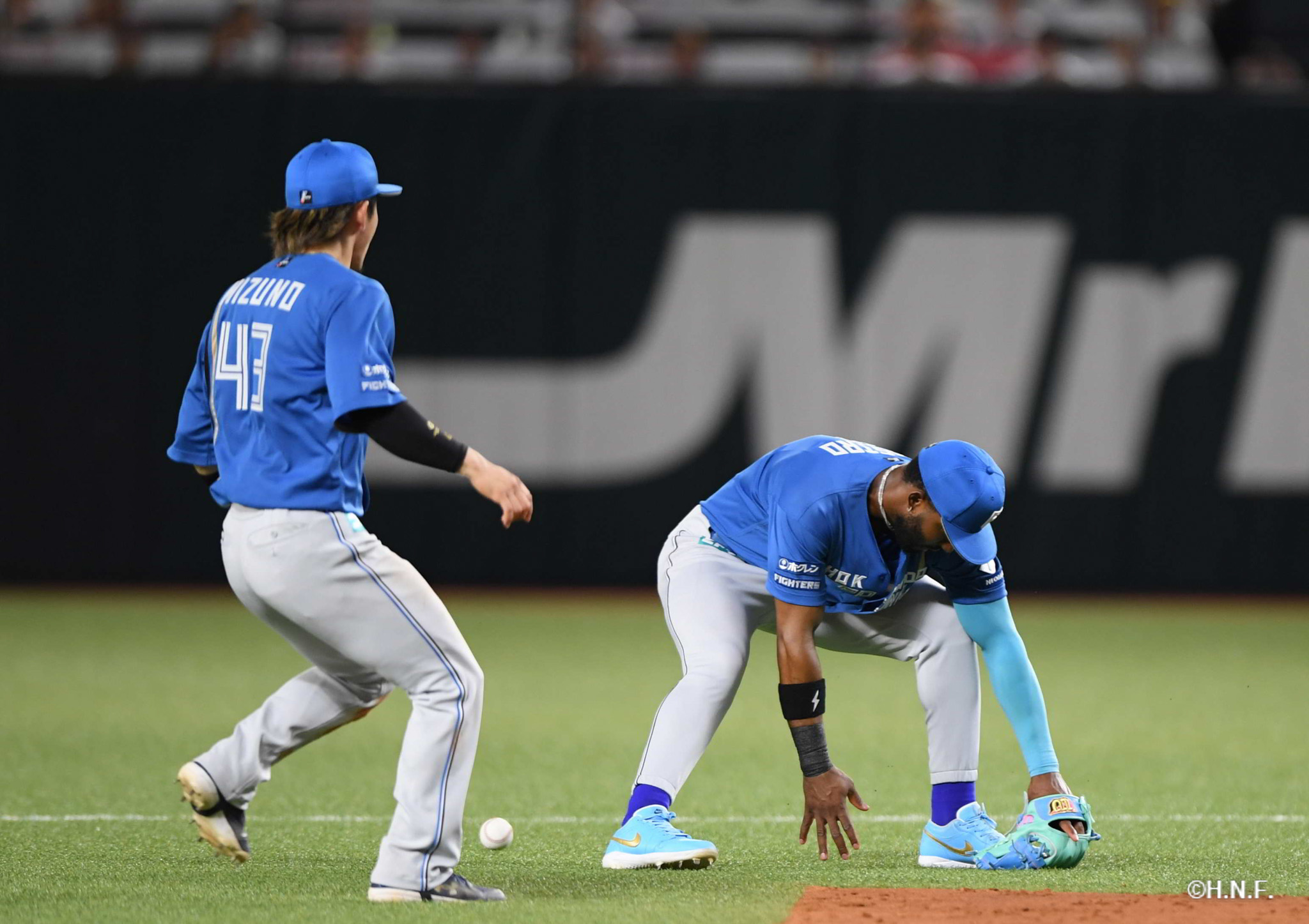 3回裏、カストロ選手