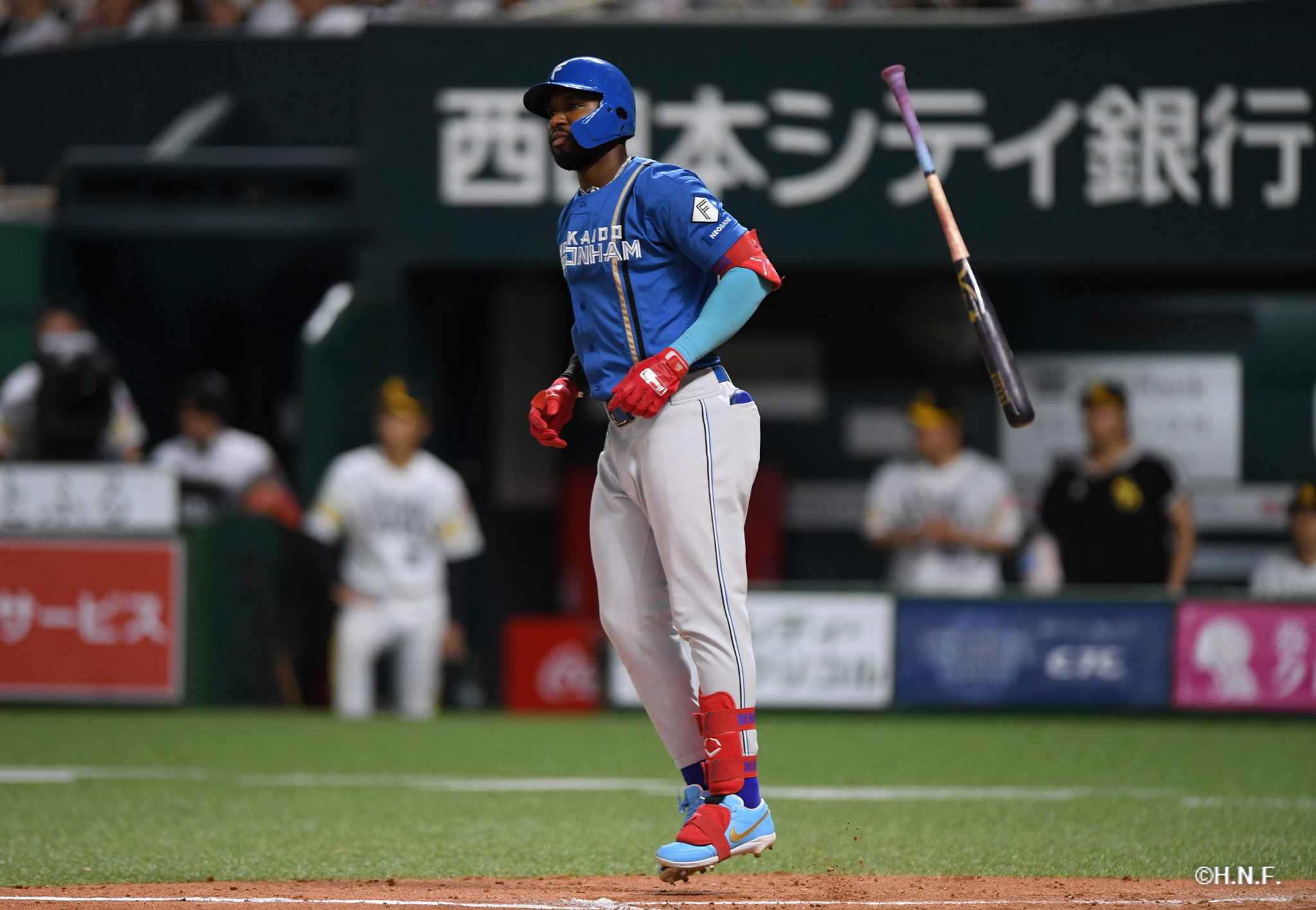 7回表、カストロ選手01