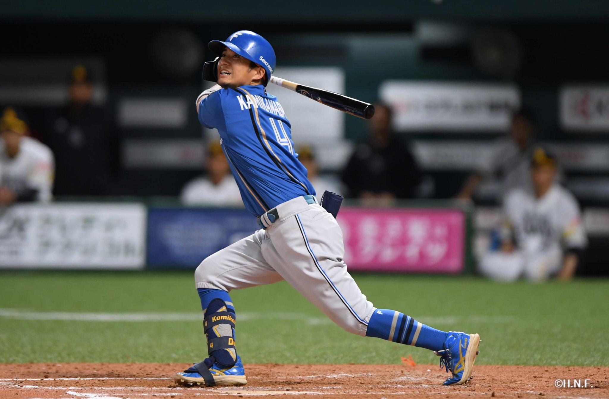 8回表、上川畑選手