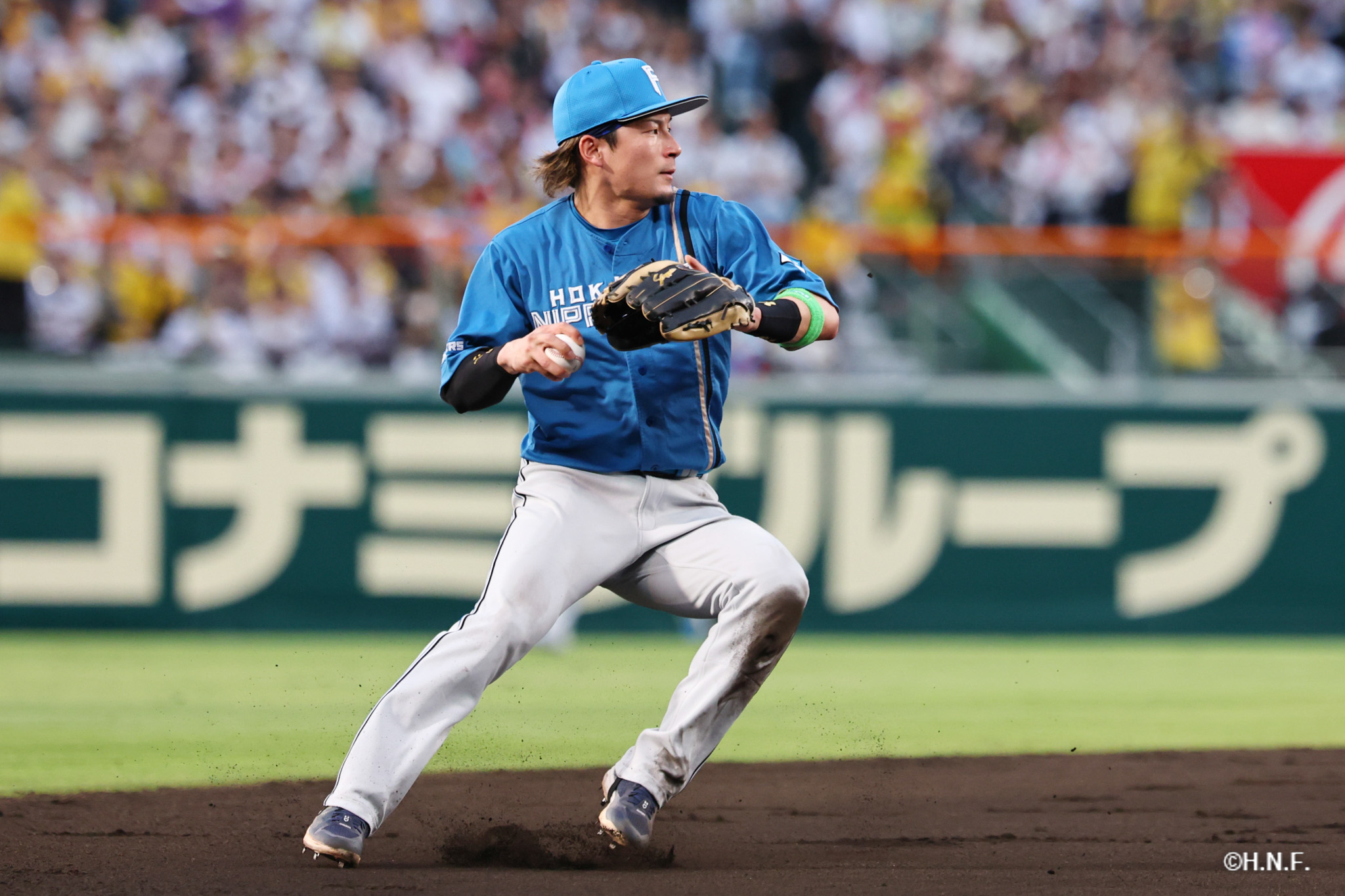 3回裏、水野選手