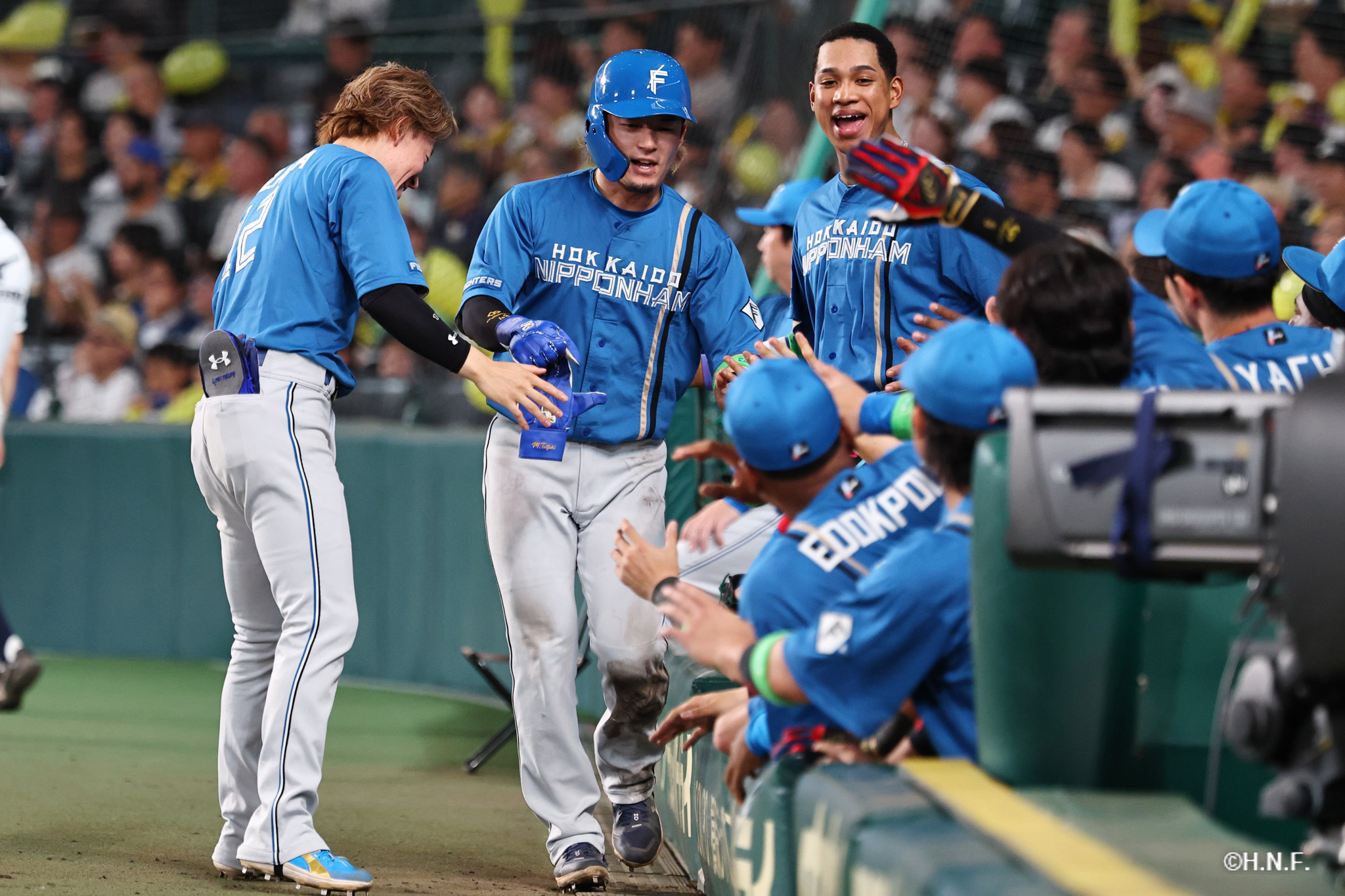 7回表、水野選手