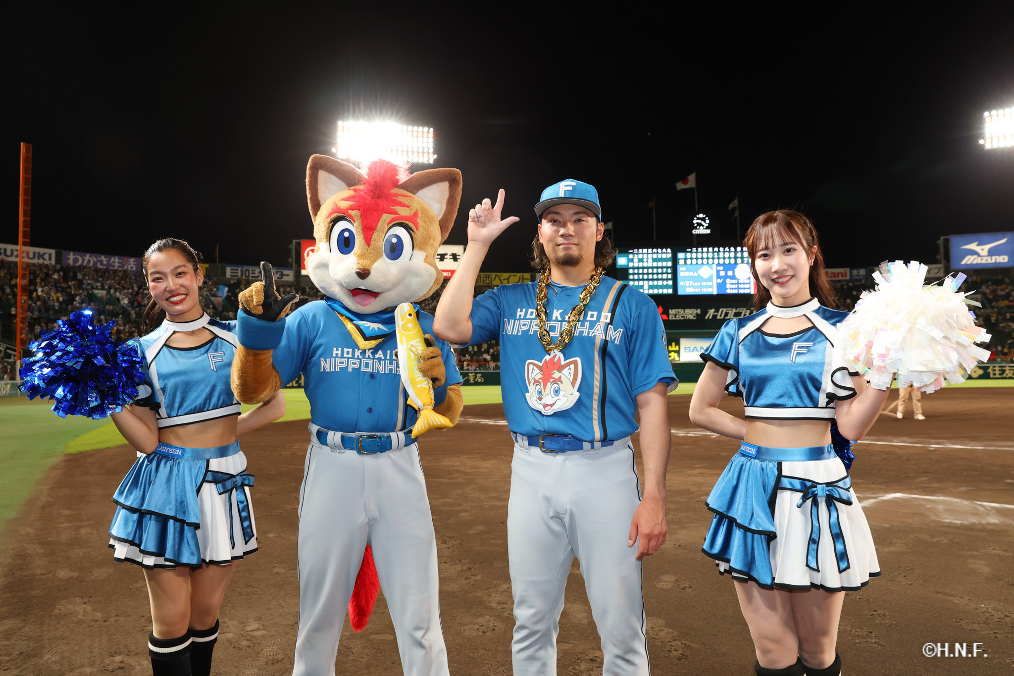 ヒーローの伊藤投手