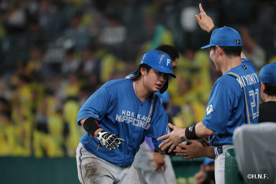   <span>7回表、進藤選手</span>
