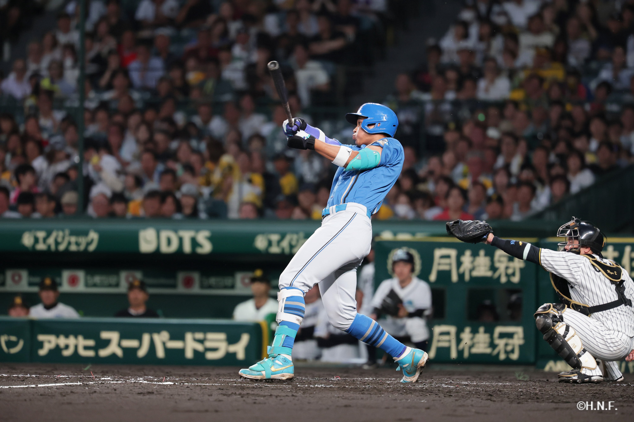 3回表、万波選手