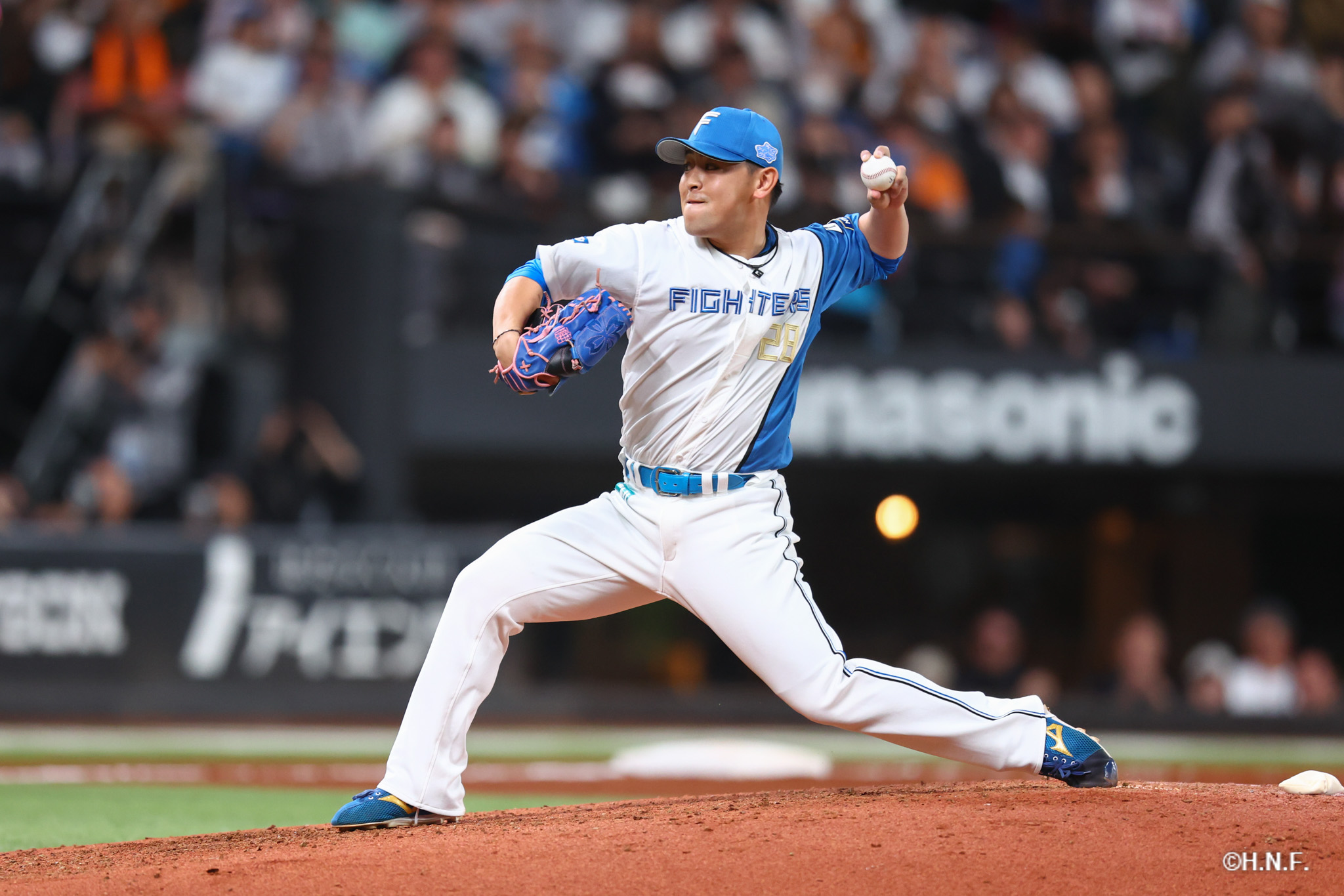 6回表、河野投手