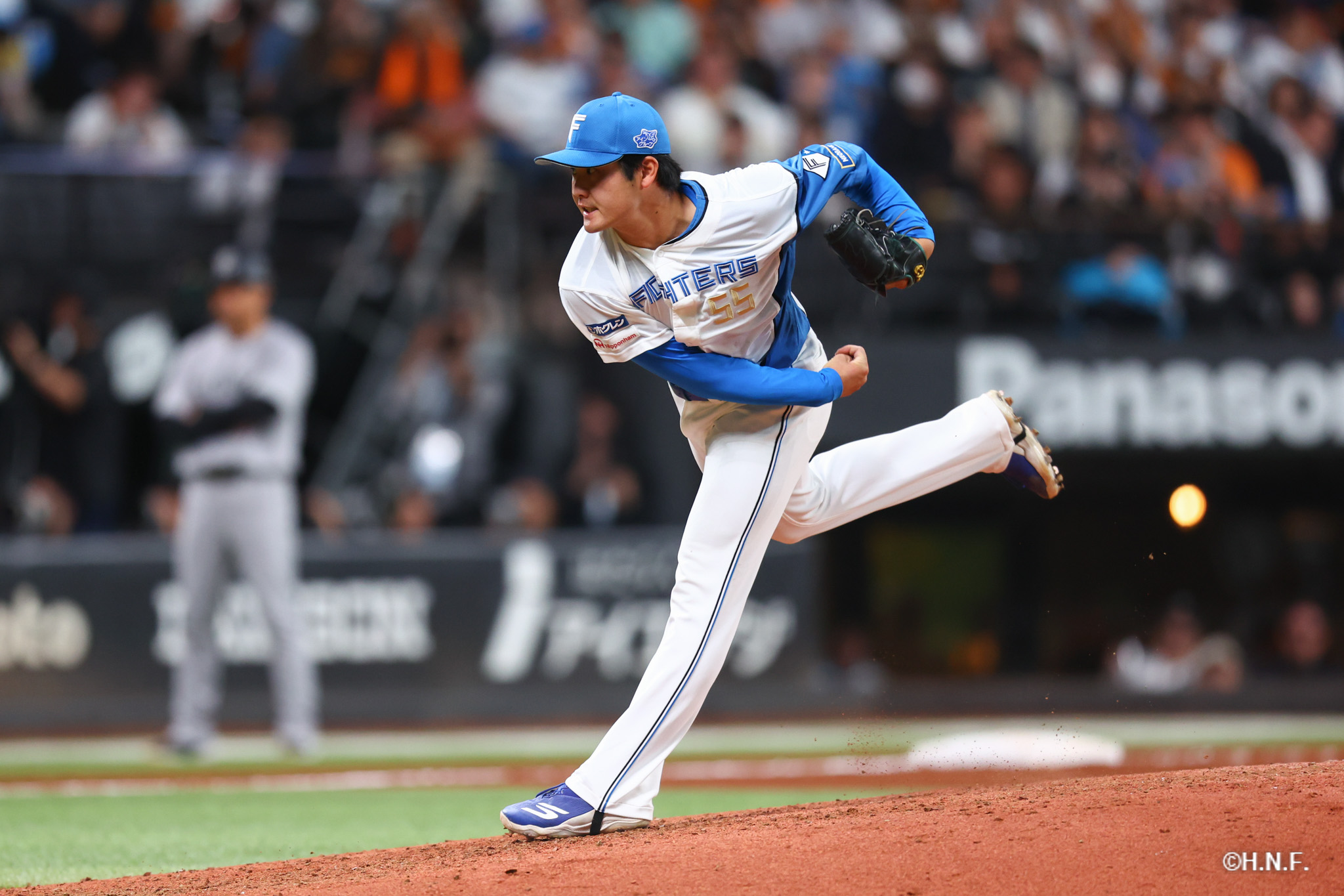 7回表、菊地投手