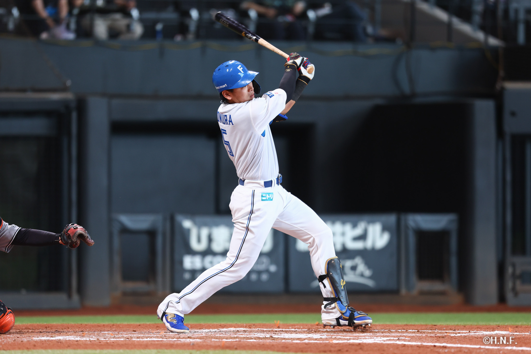 7回裏、野村選手01