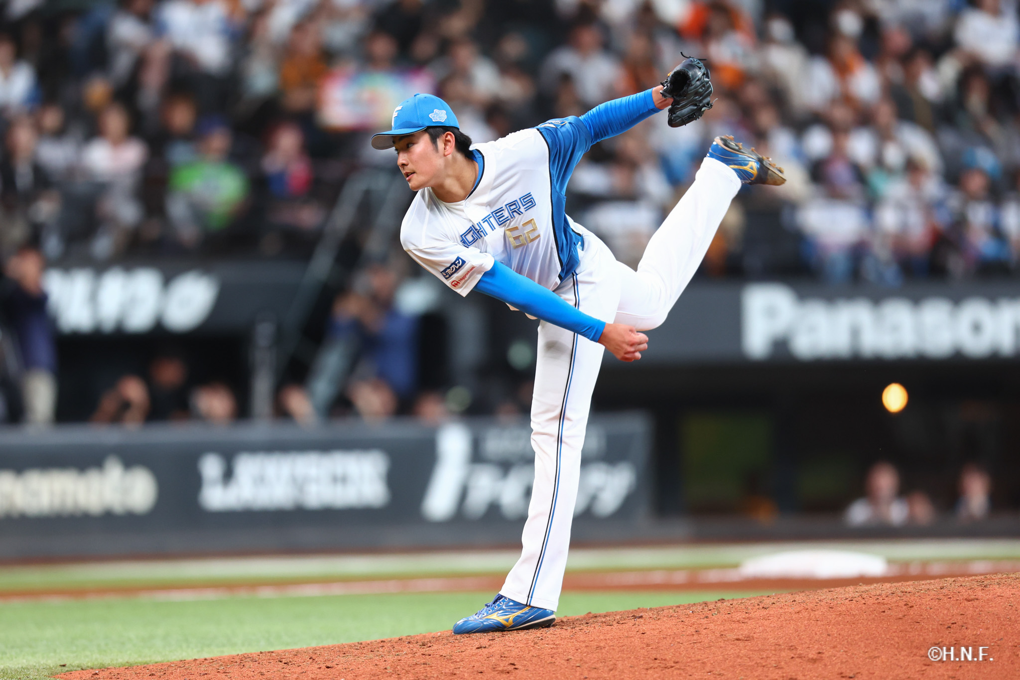 8回表、清水大投手
