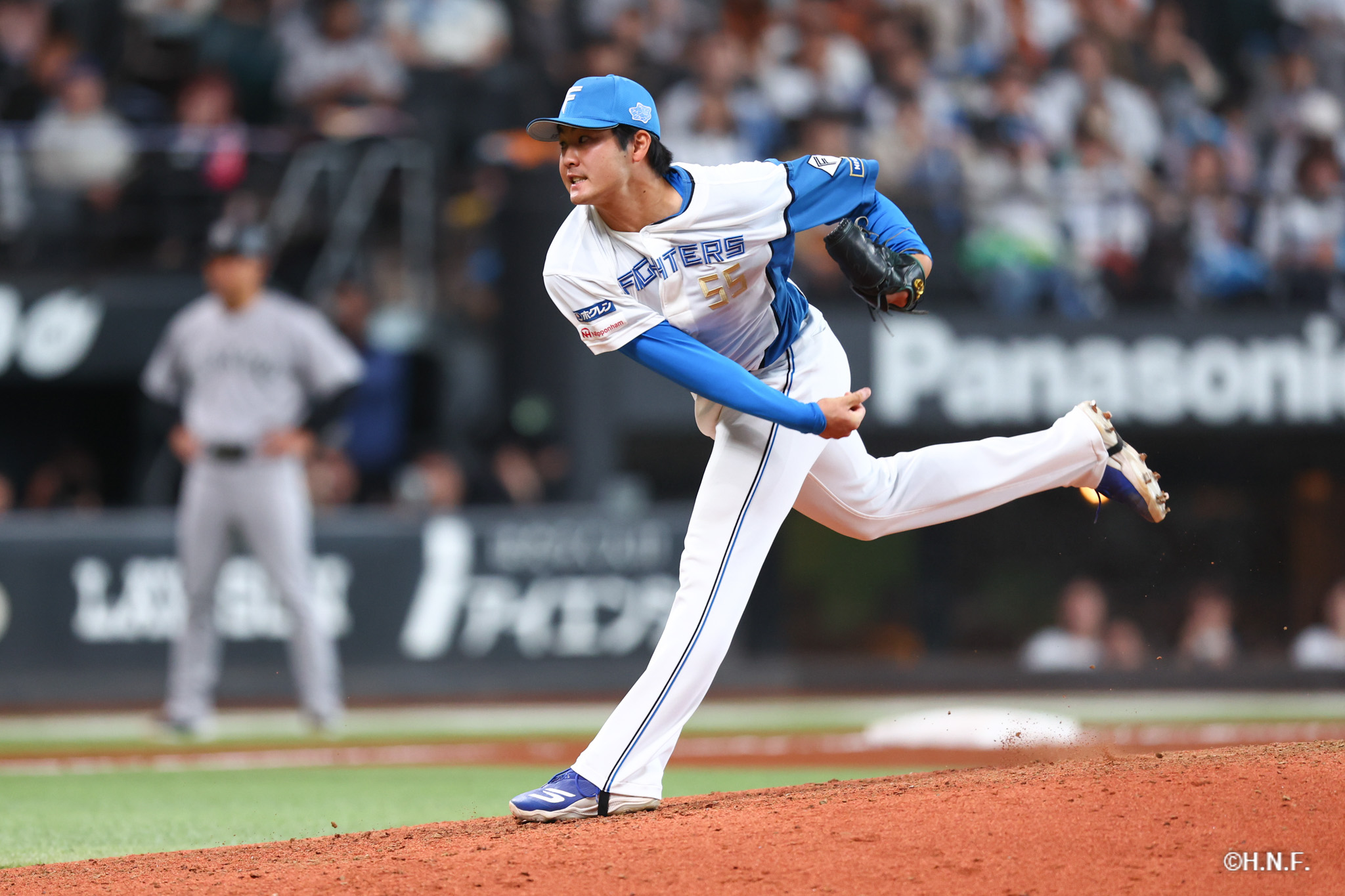 9回表、菊地投手