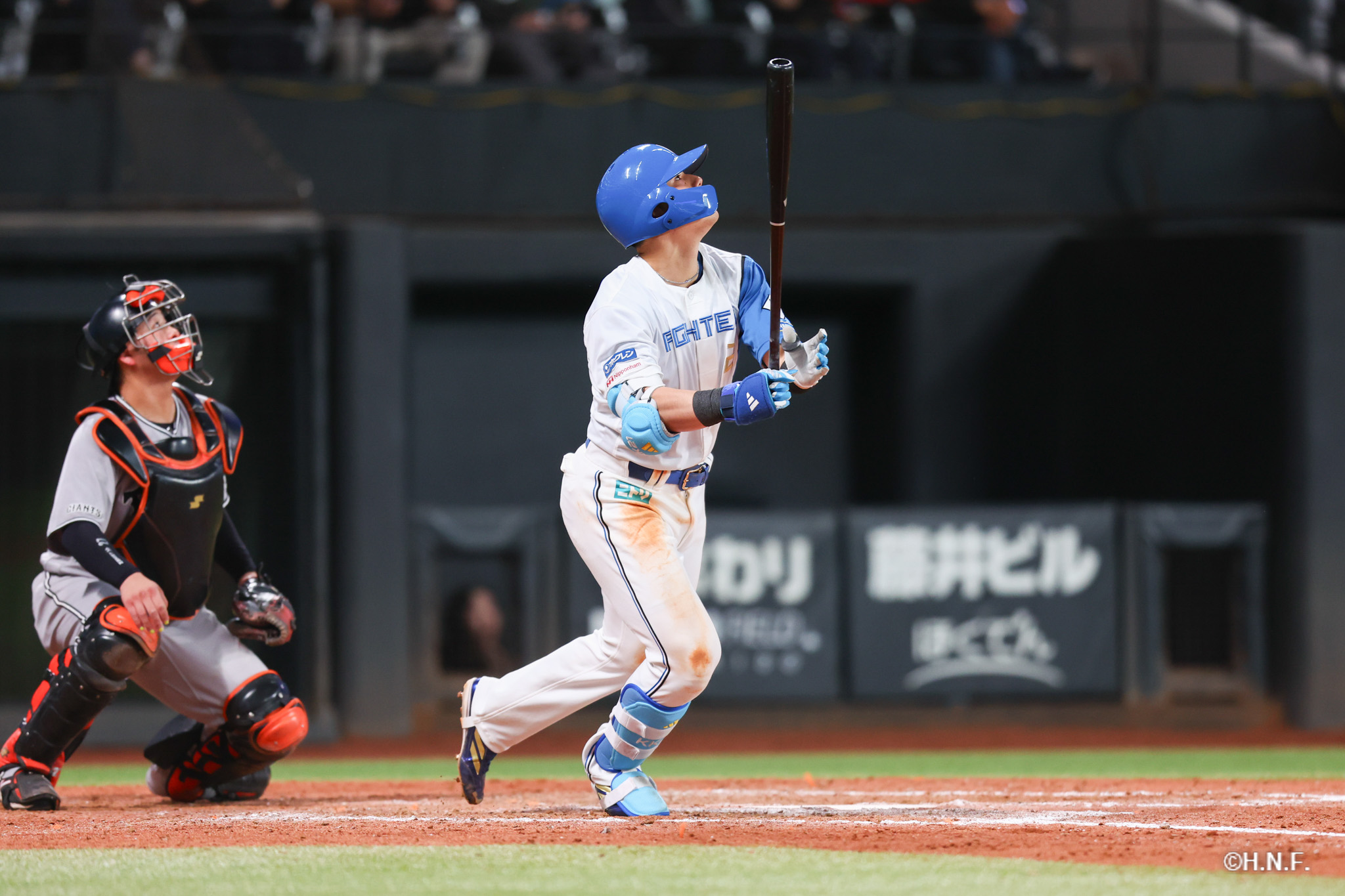 9回裏、清宮選手01