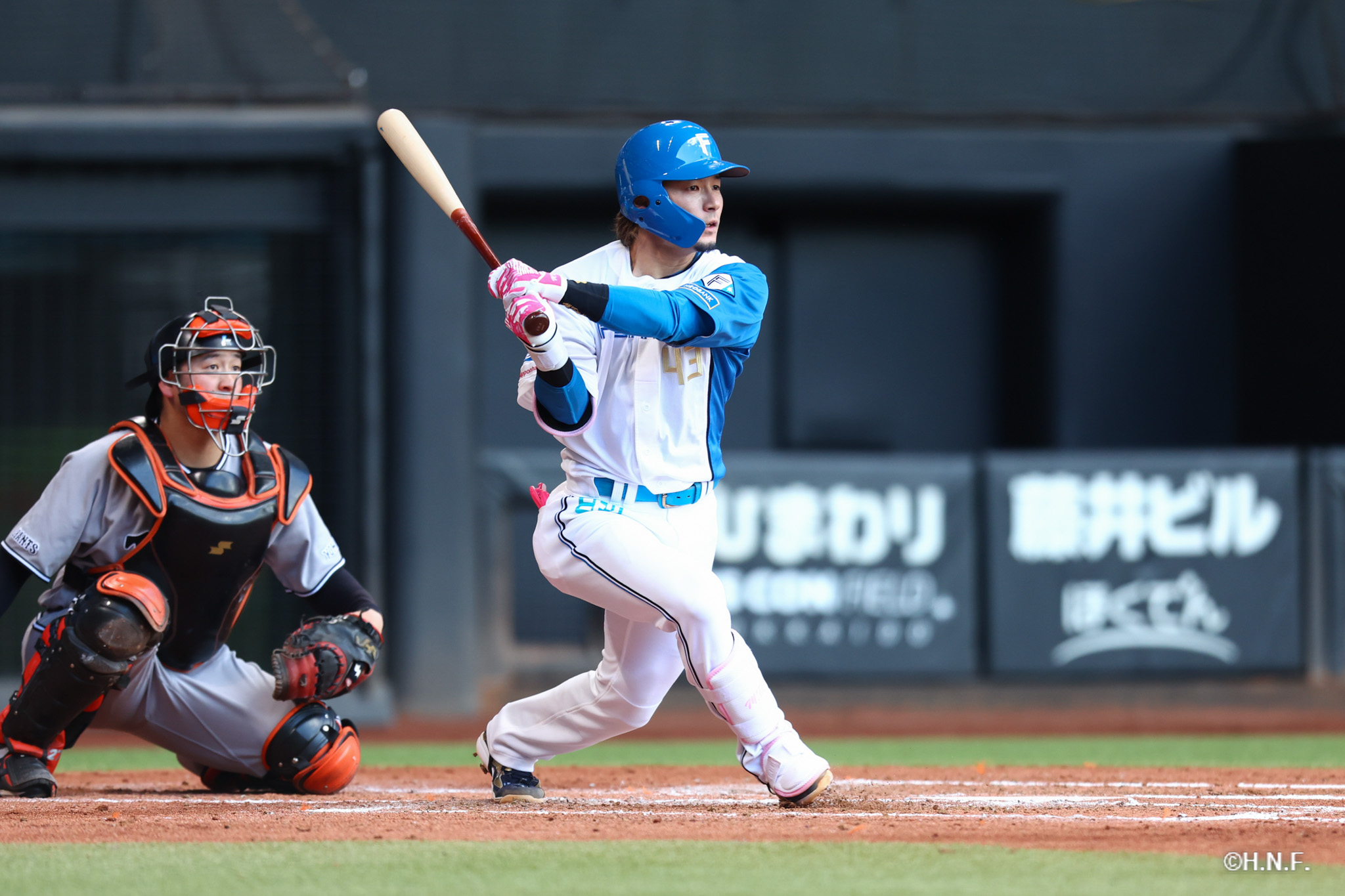 3回裏、水野選手01