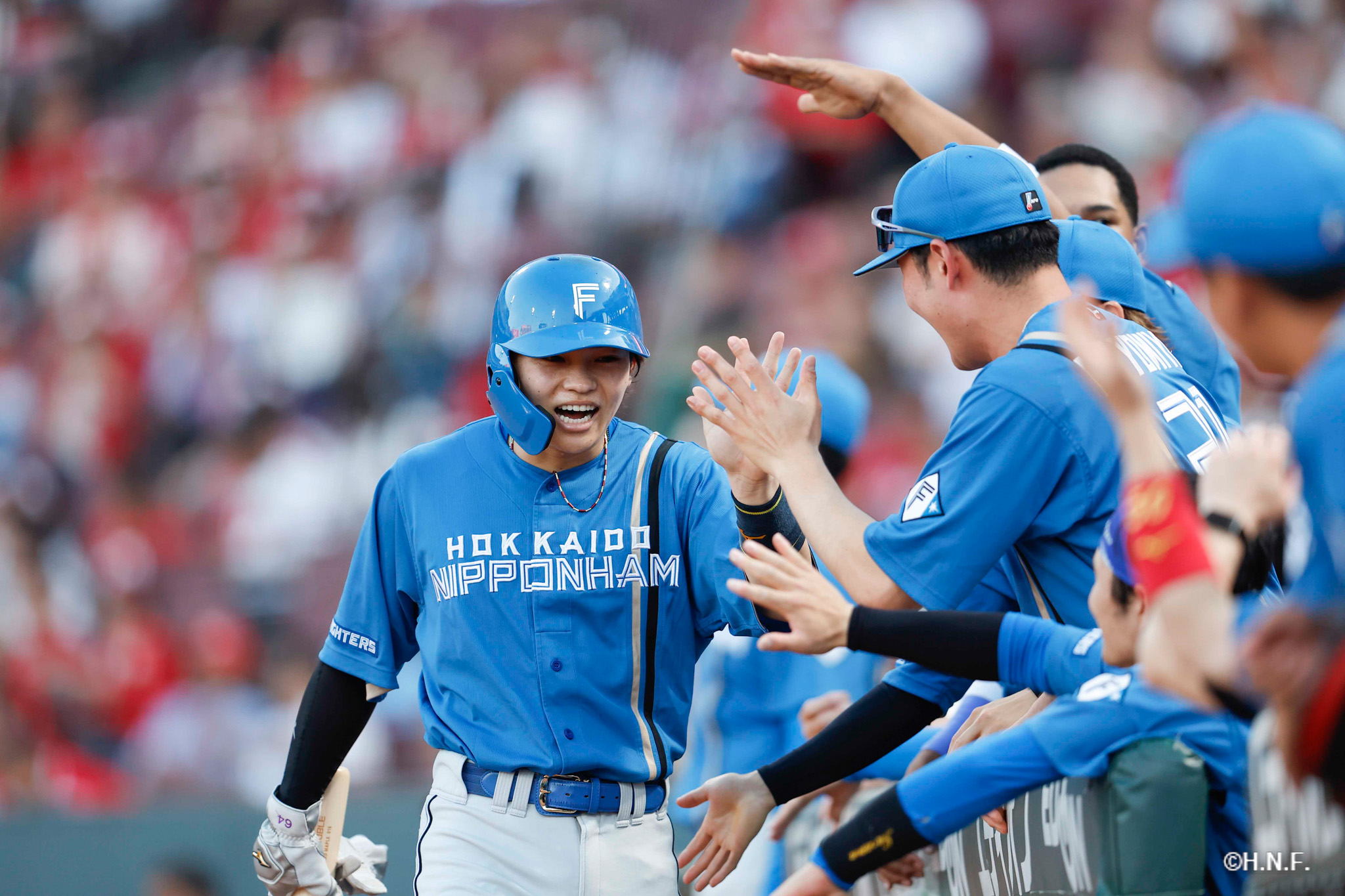 3回表、田宮選手