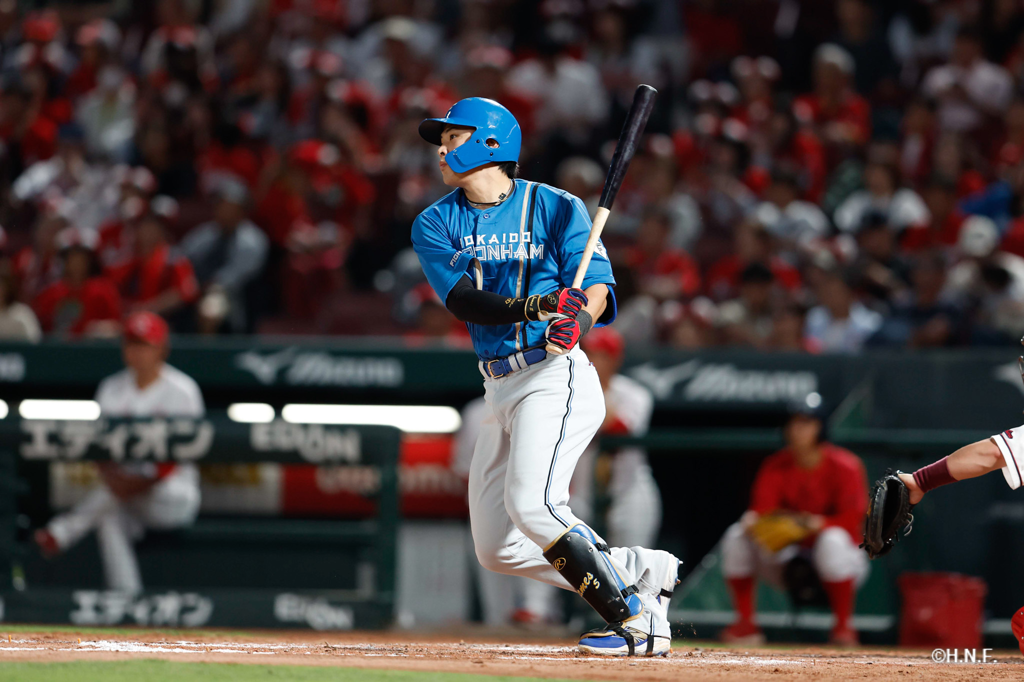 5回表、野村選手