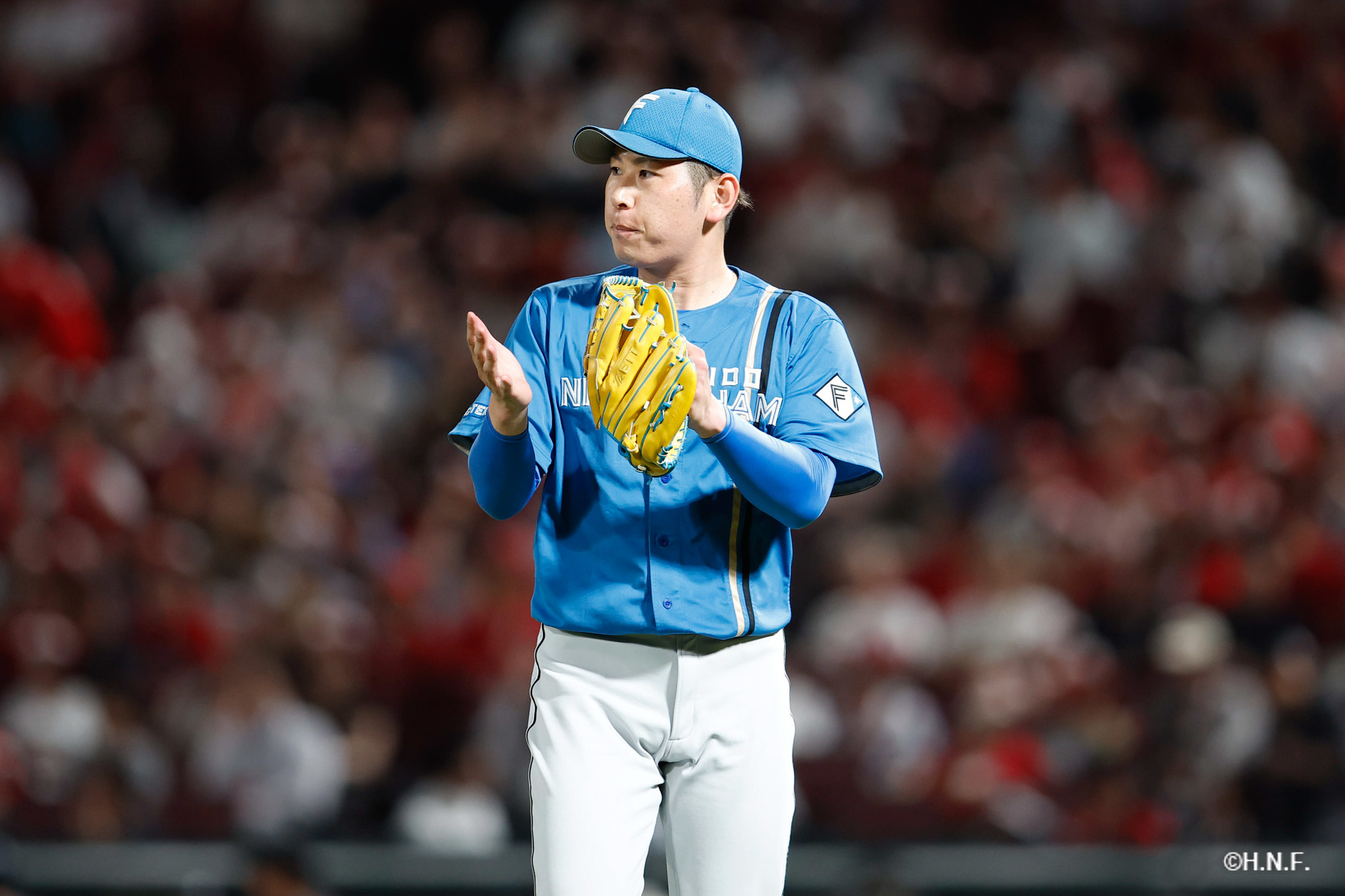 6回裏、加藤貴投手02