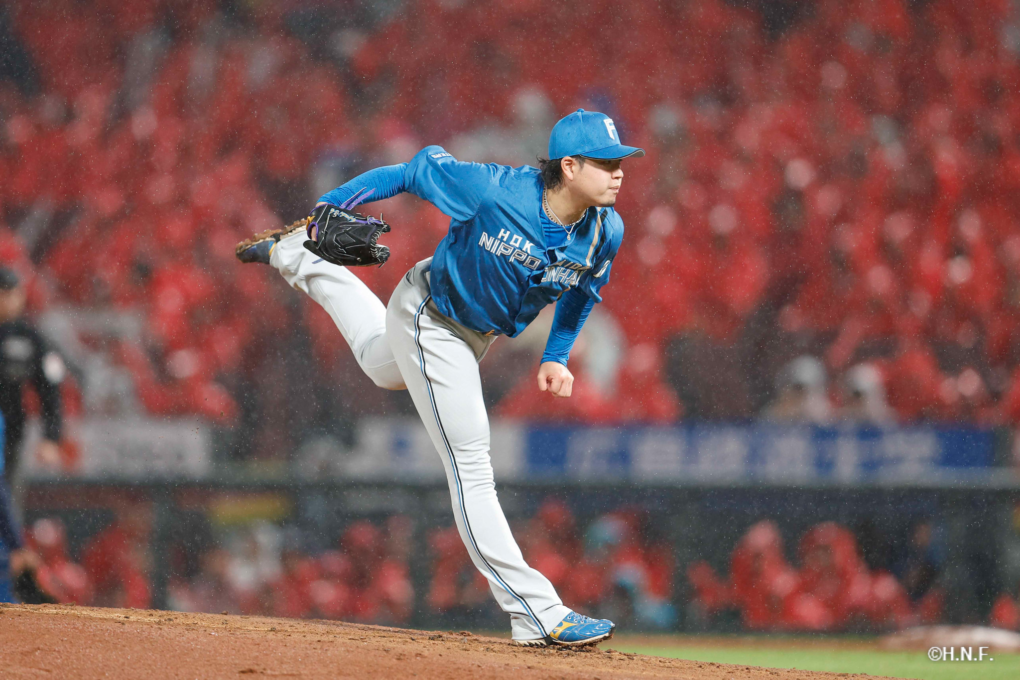 6回裏、堀投手