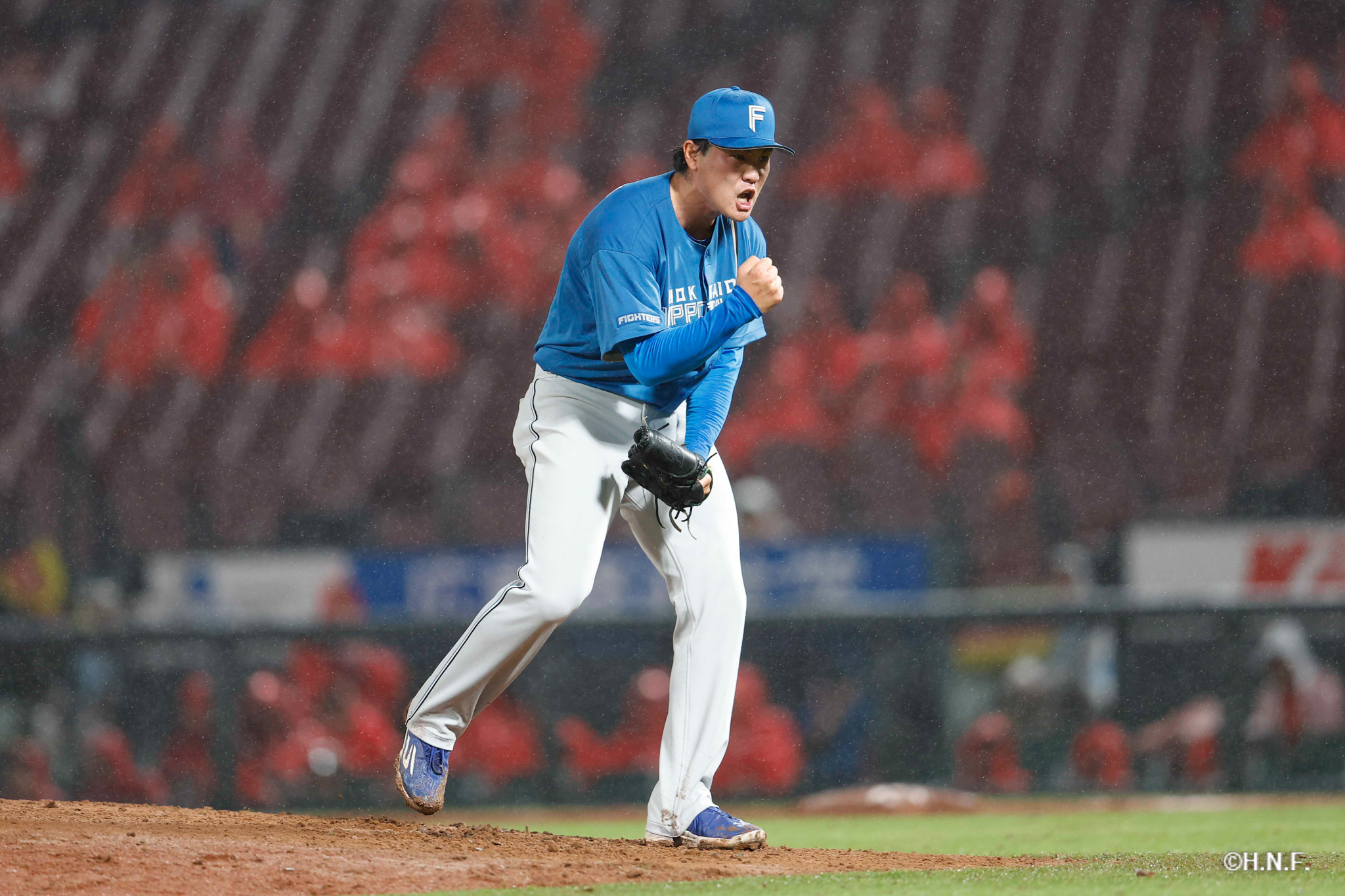12回裏、菊地投手