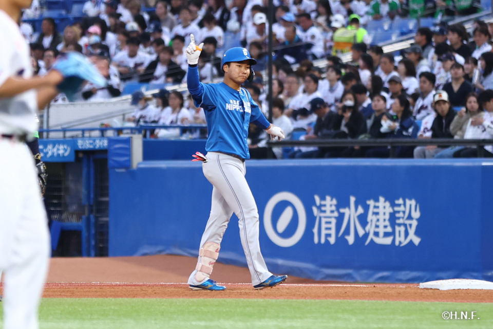 3回表、山縣選手
