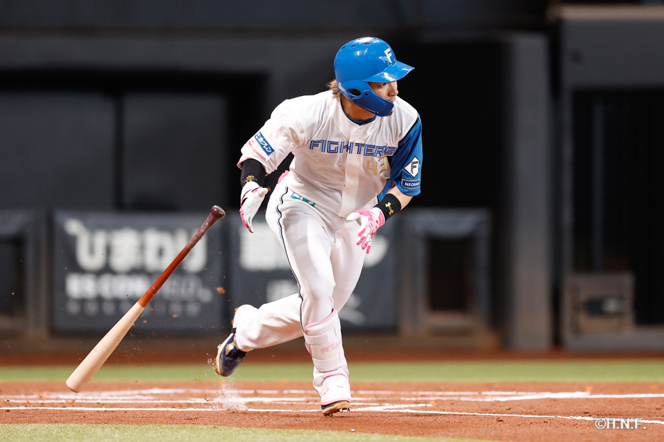 1回裏、水野選手01