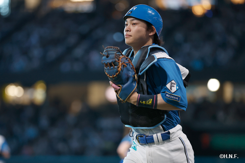 試合前の田宮選手