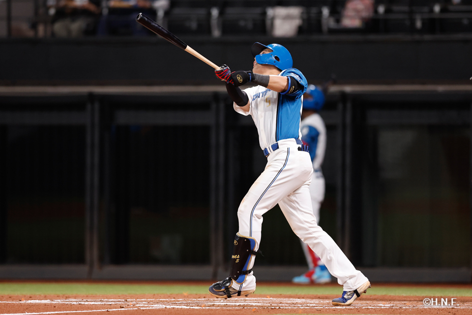 6回裏、野村選手