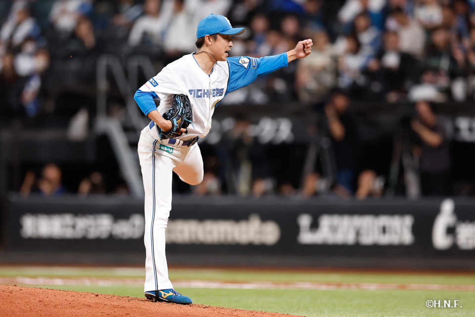 7回表、島本投手