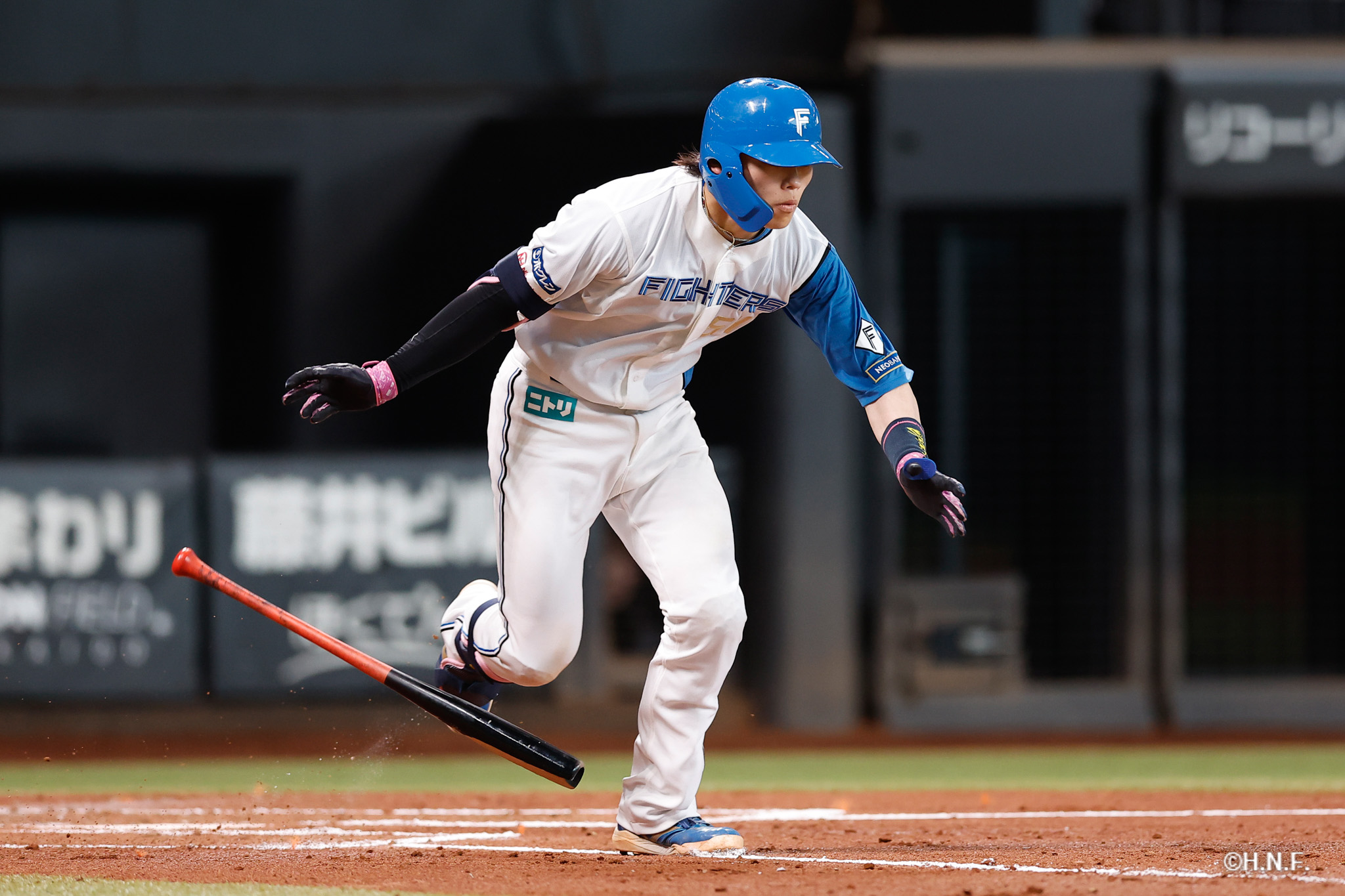 2回裏、田宮選手