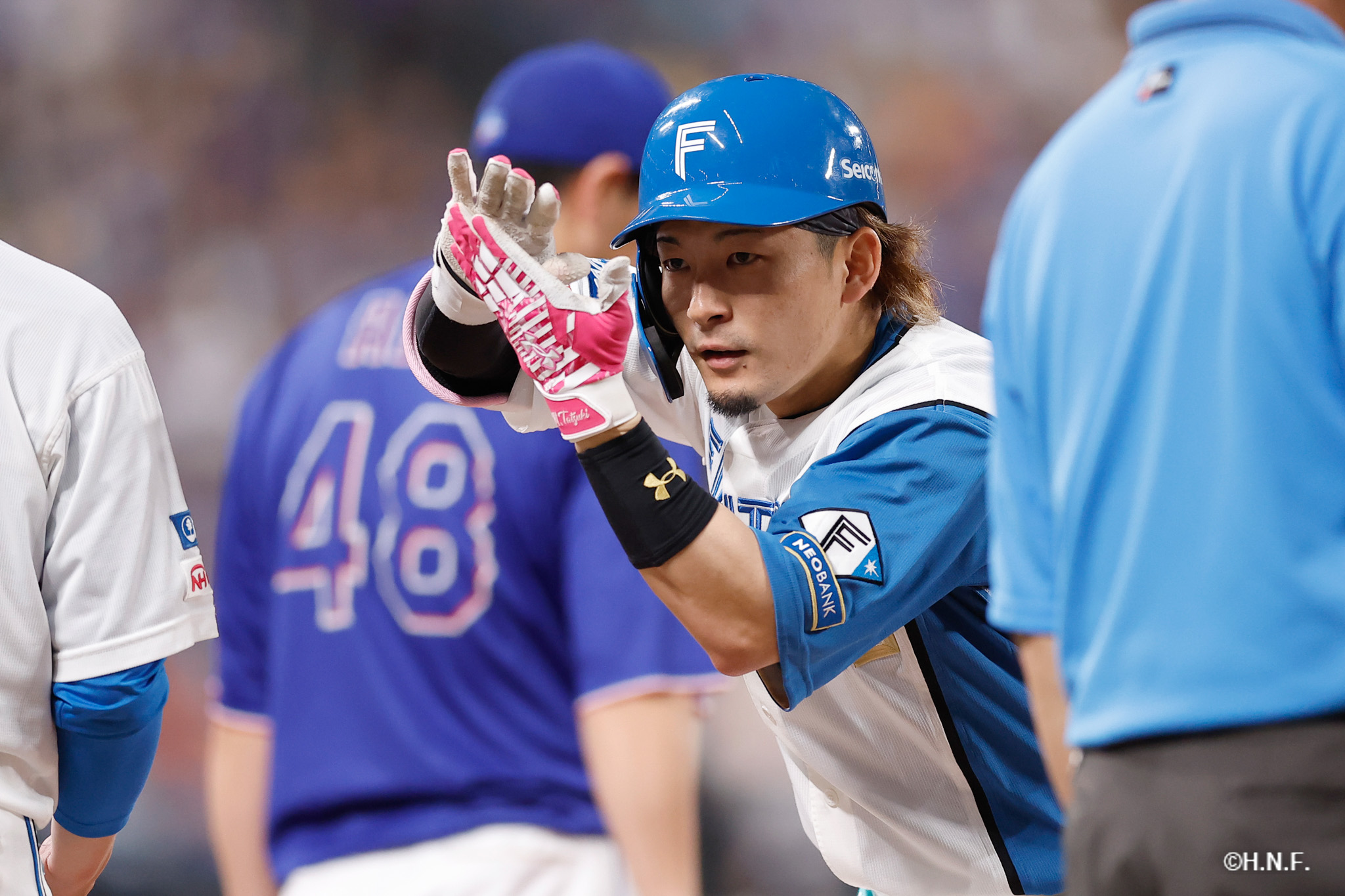 7回裏、水野選手02