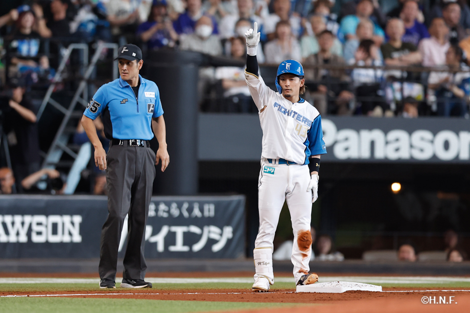 3回裏、水野選手03