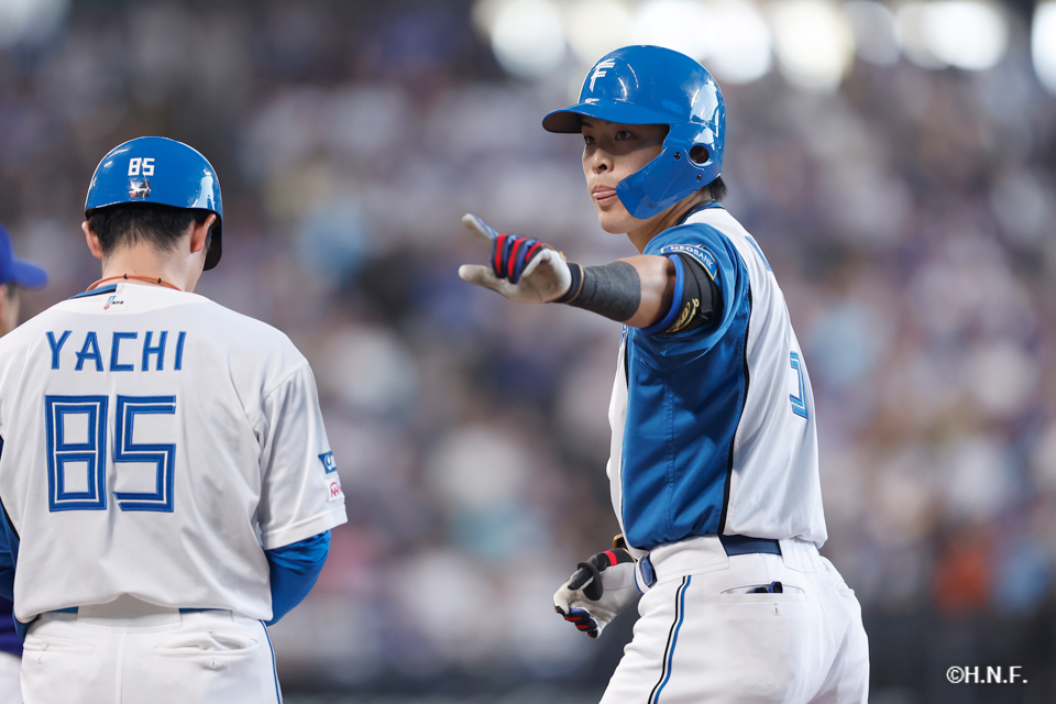 3回裏、野村選手02