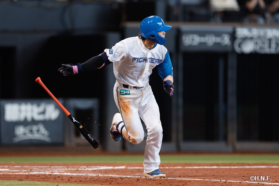 4回裏、田宮選手01