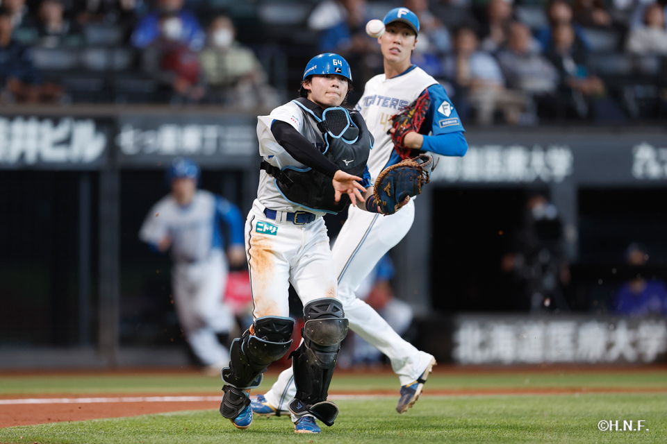 5回表、田宮選手
