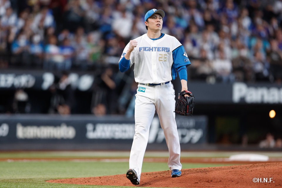 8回表、田中正義投手02