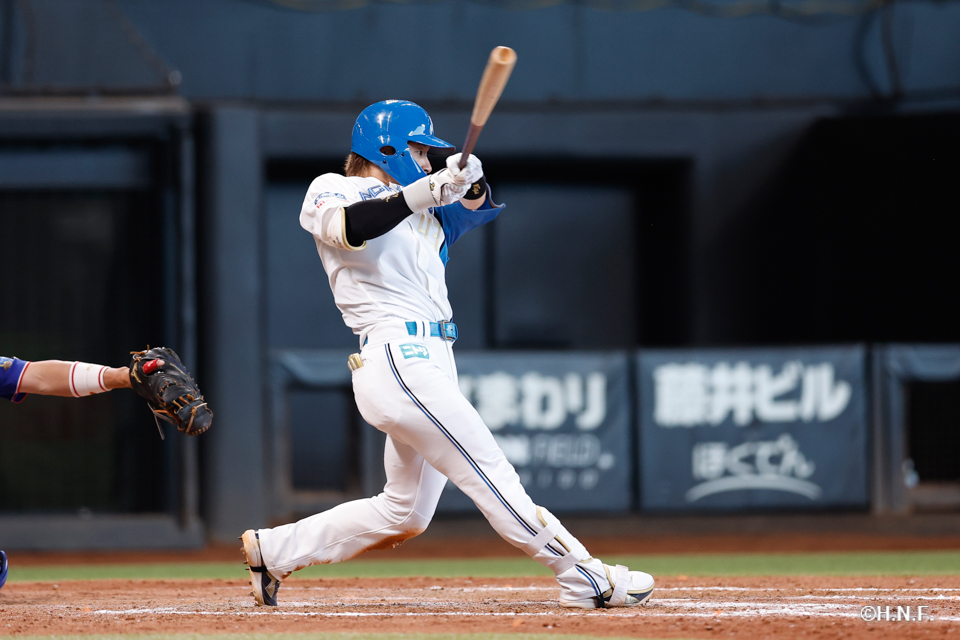 9回裏、水野選手01