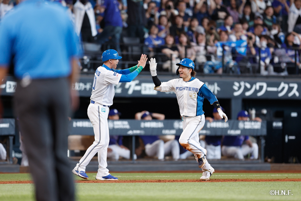 9回裏、水野選手12