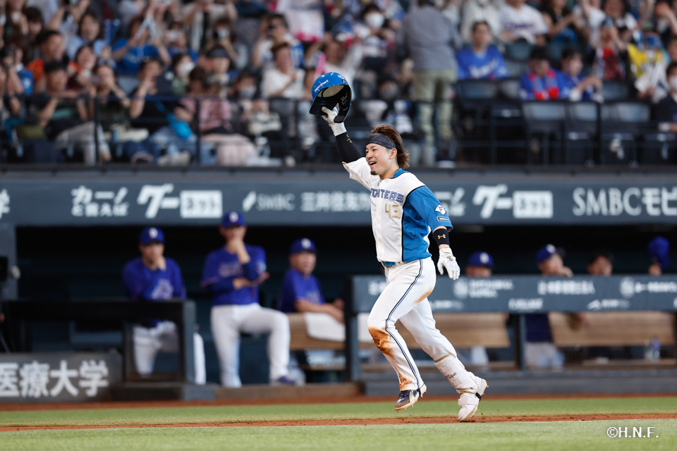 9回裏、水野選手13