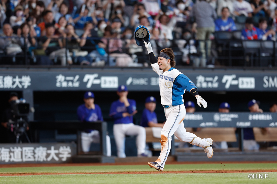 9回裏、水野選手14
