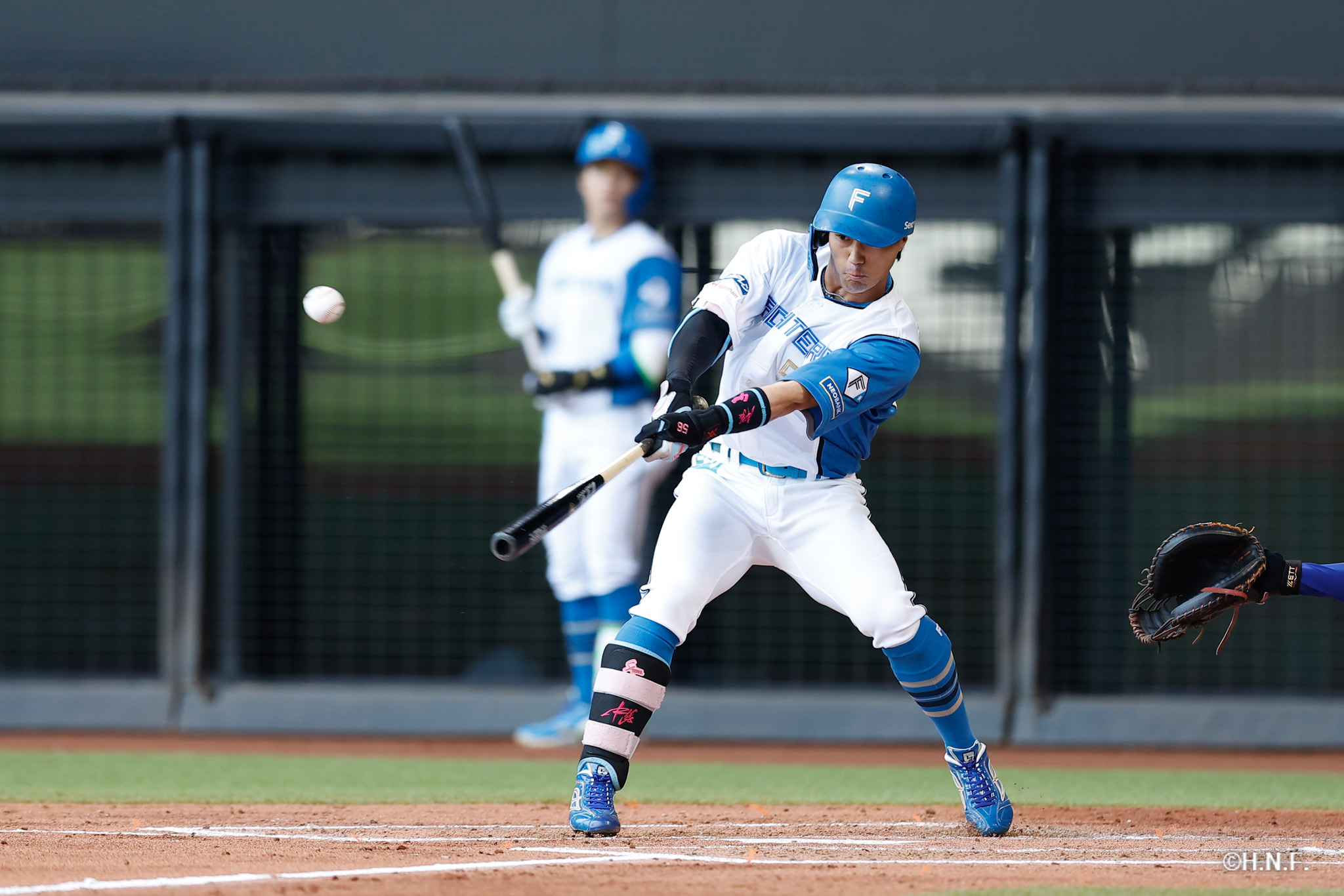 2回裏、細川選手01