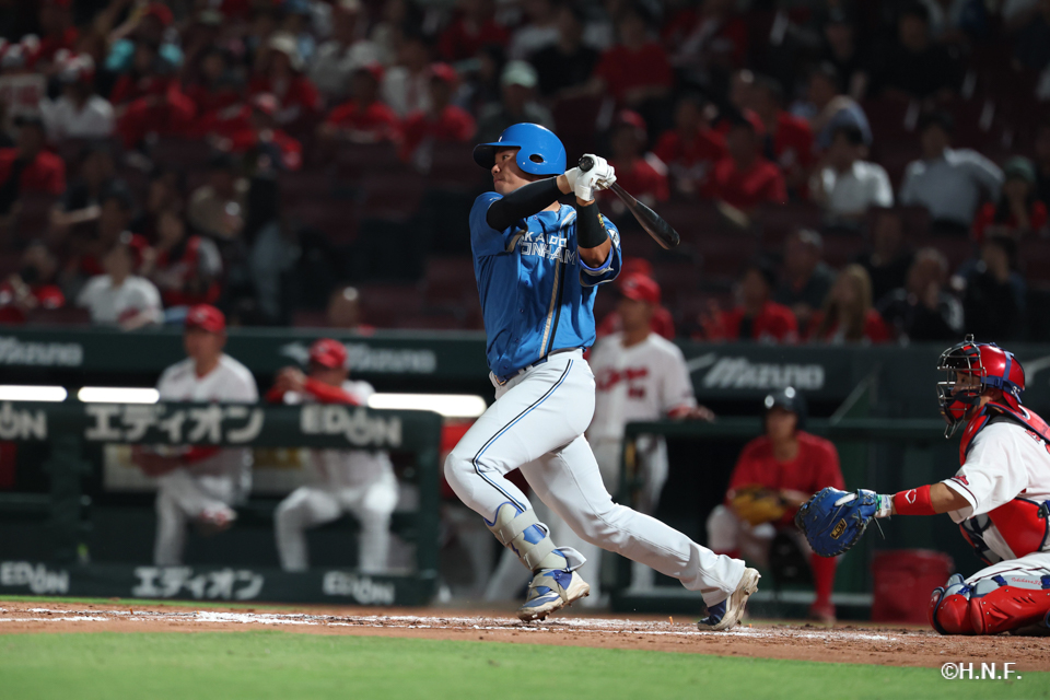 8回表、吉田選手