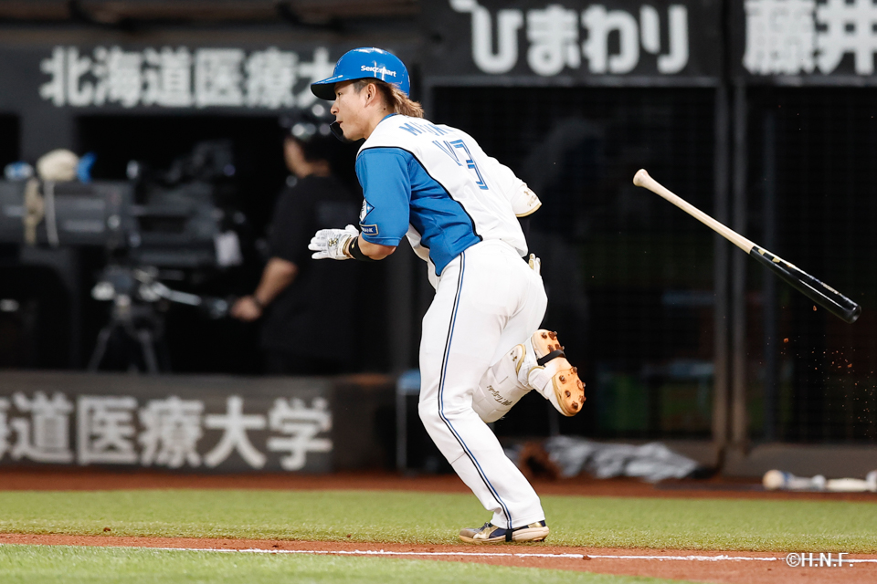 1回裏、水野選手
